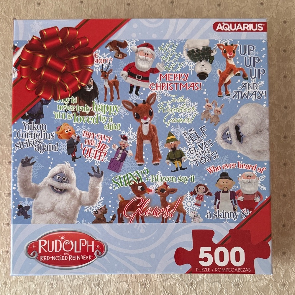New! Rudolph the Red-Nosed Reindeer Puzzle